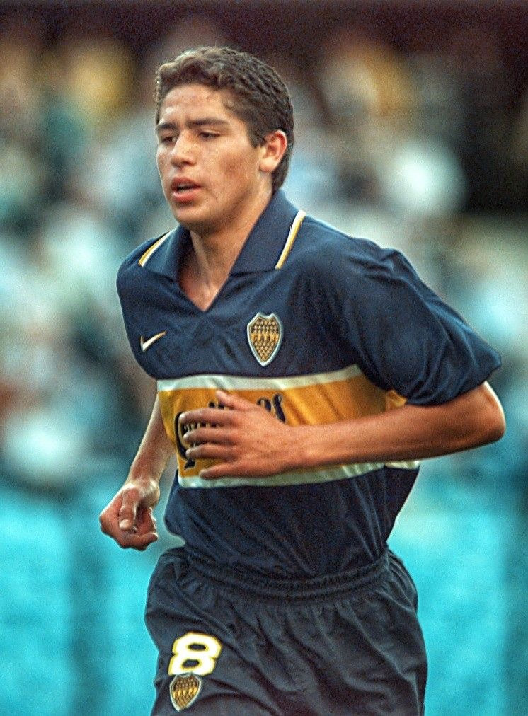 RIQUELME BOCA JUNIORS (1996-1997)